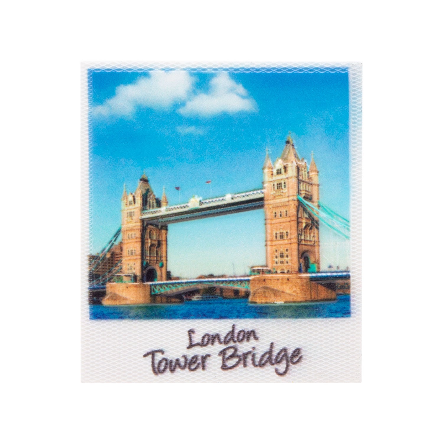 Tower Bridge London Polaroid Resin Magnet 1