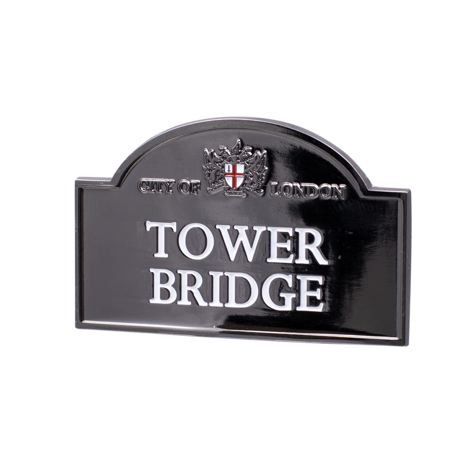 Tower Bridge Sign Chrome Fridge Magnet 2