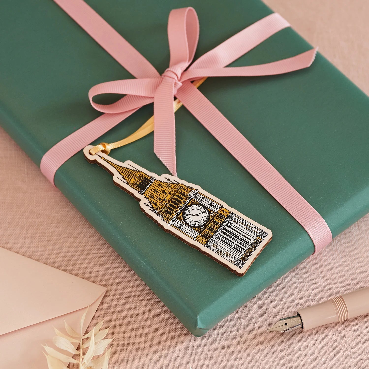 Victoria Eggs Big Ben Wooden Decoration 2