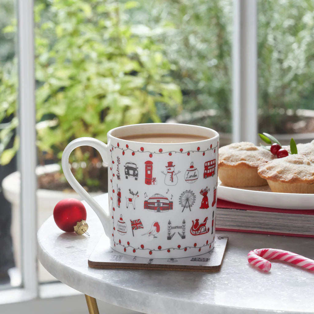 Victoria Eggs London Christmas Mug 5