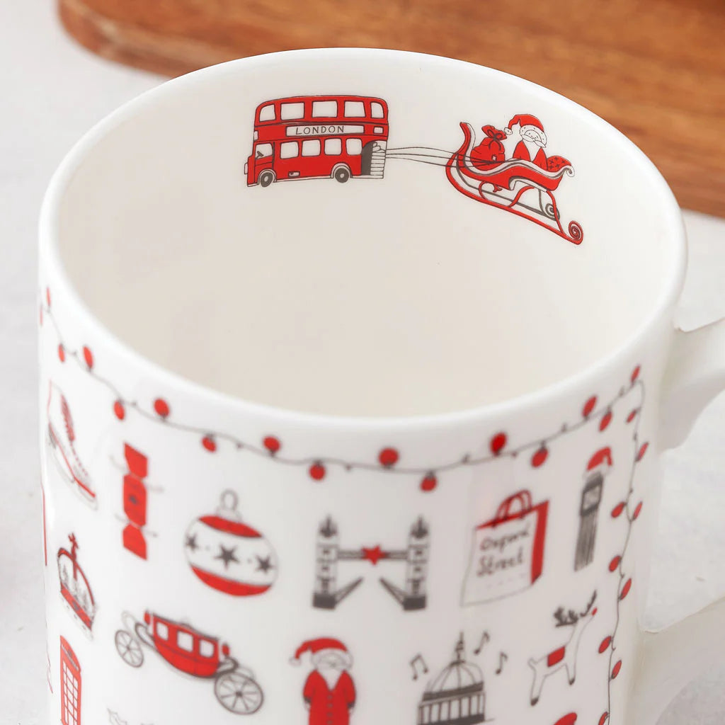 Victoria Eggs London Christmas Mug 6