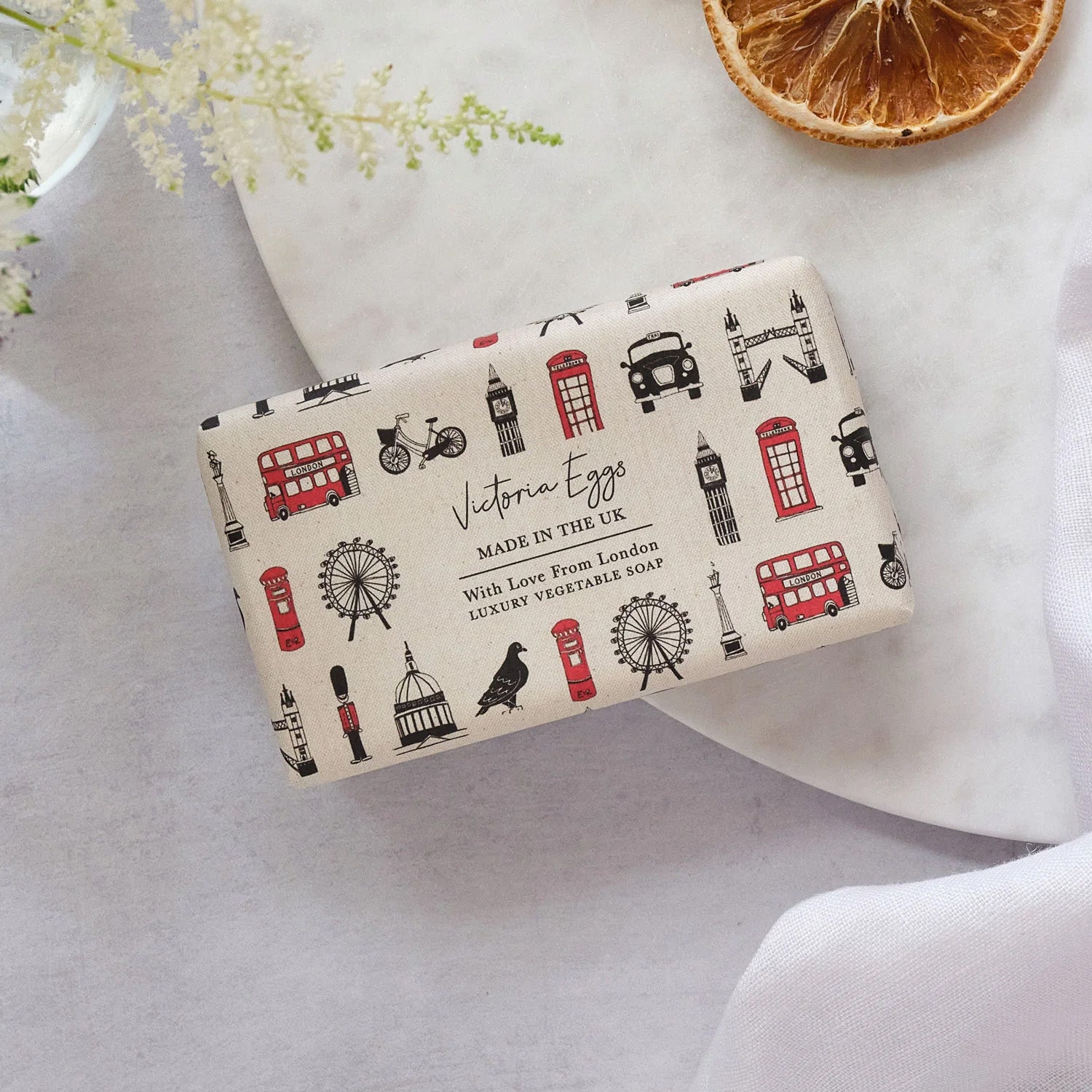 Victoria Eggs London Icons Soap - Morning Marmalade 1