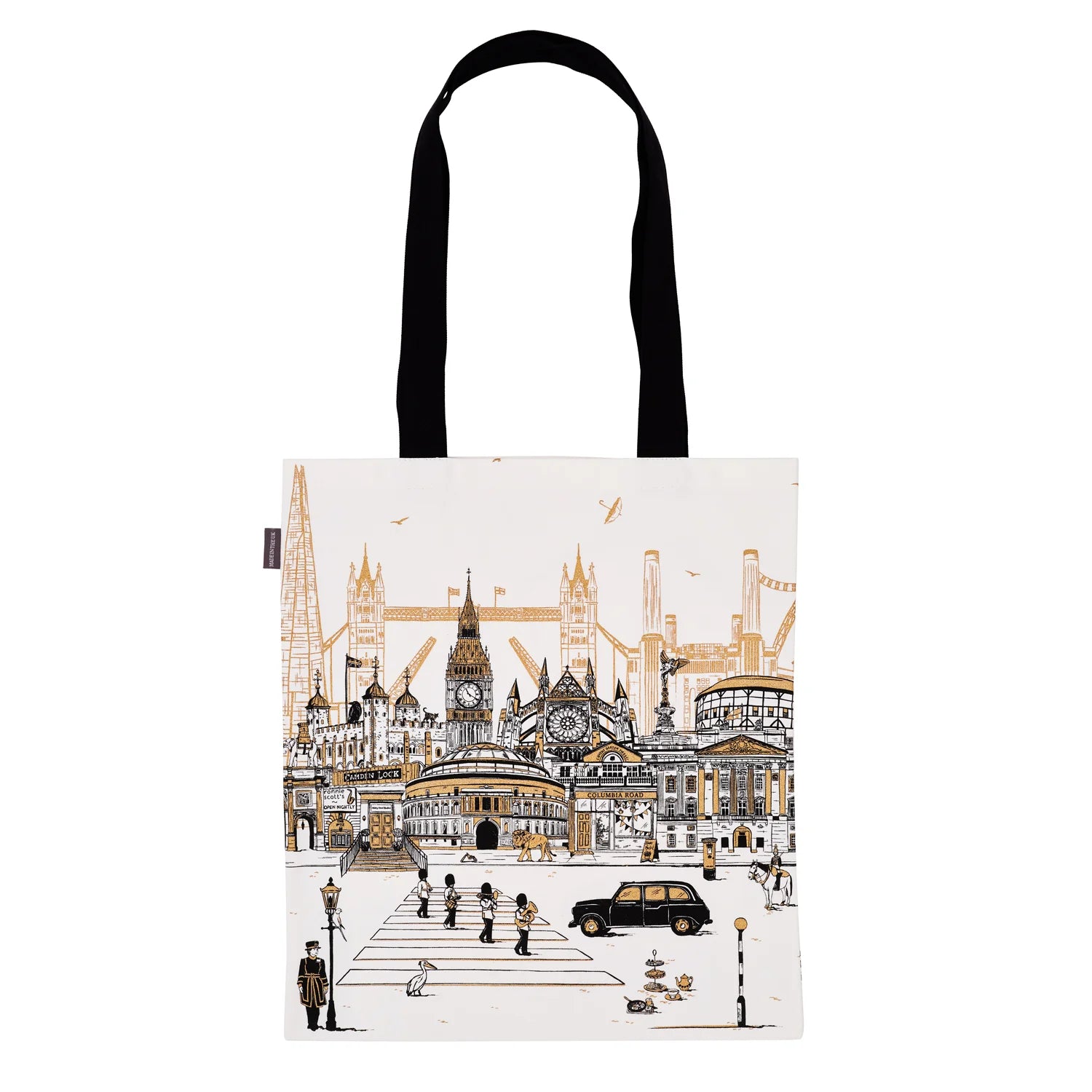 Victoria Eggs Quintessentially London Canvas Bag 1