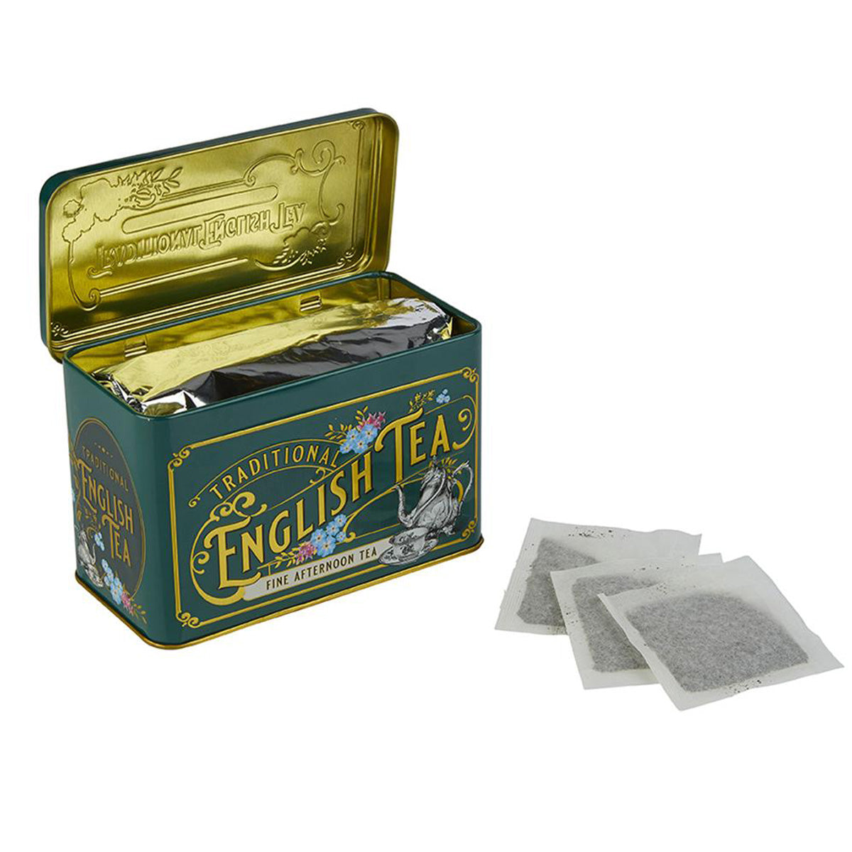 Victorian English Tea - Dark Green Tin 3