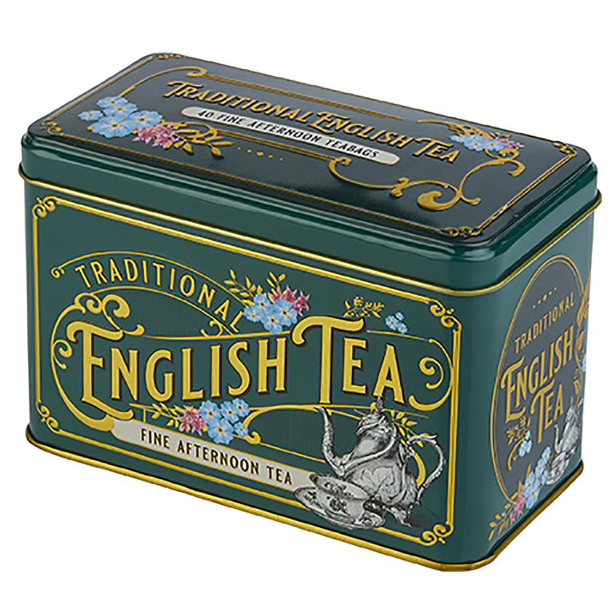 Victorian English Tea - Dark Green Tin 4