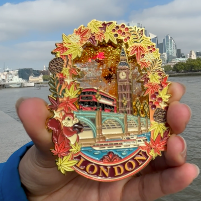 Floating Isles - Chimes Of Big Ben Premium Magnet video