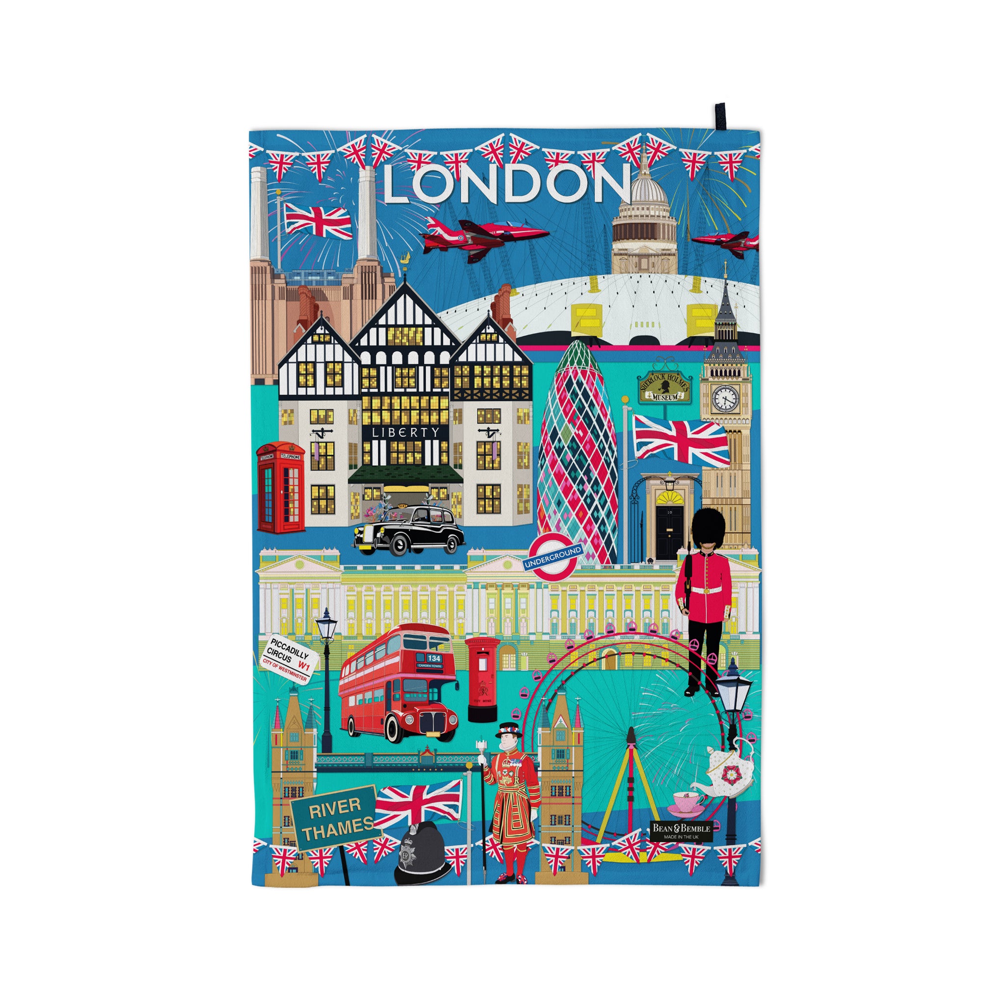 Bean & Bemble London City Tea Towel