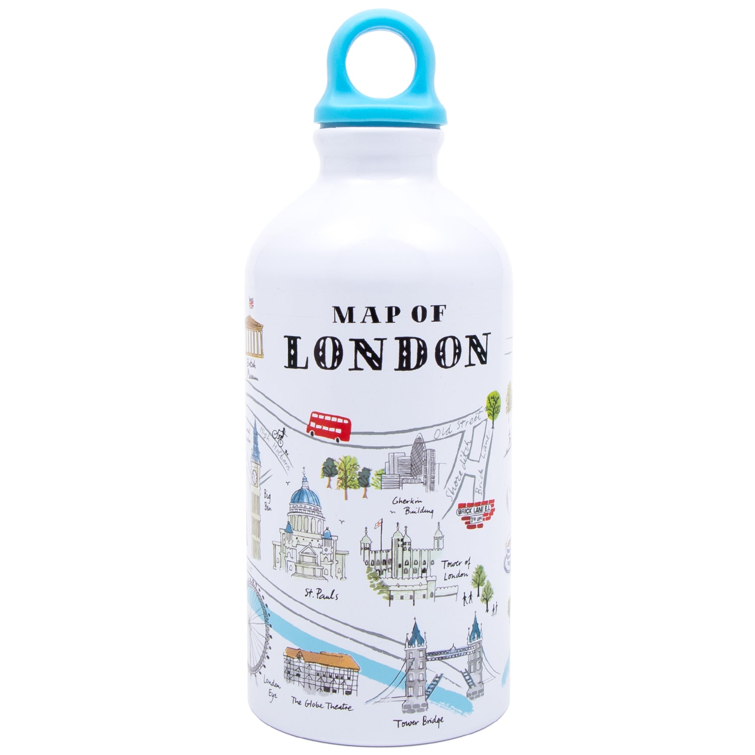 Alice Tait London Map Water Bottle