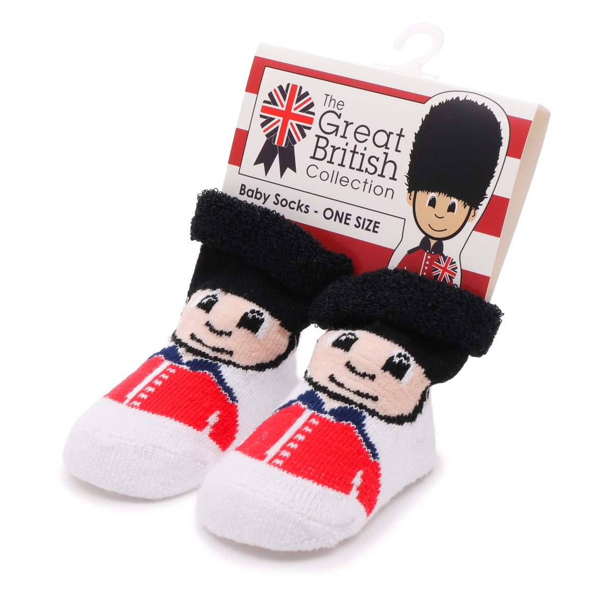 Baby Brit Royal Guard Bootie Socks 1