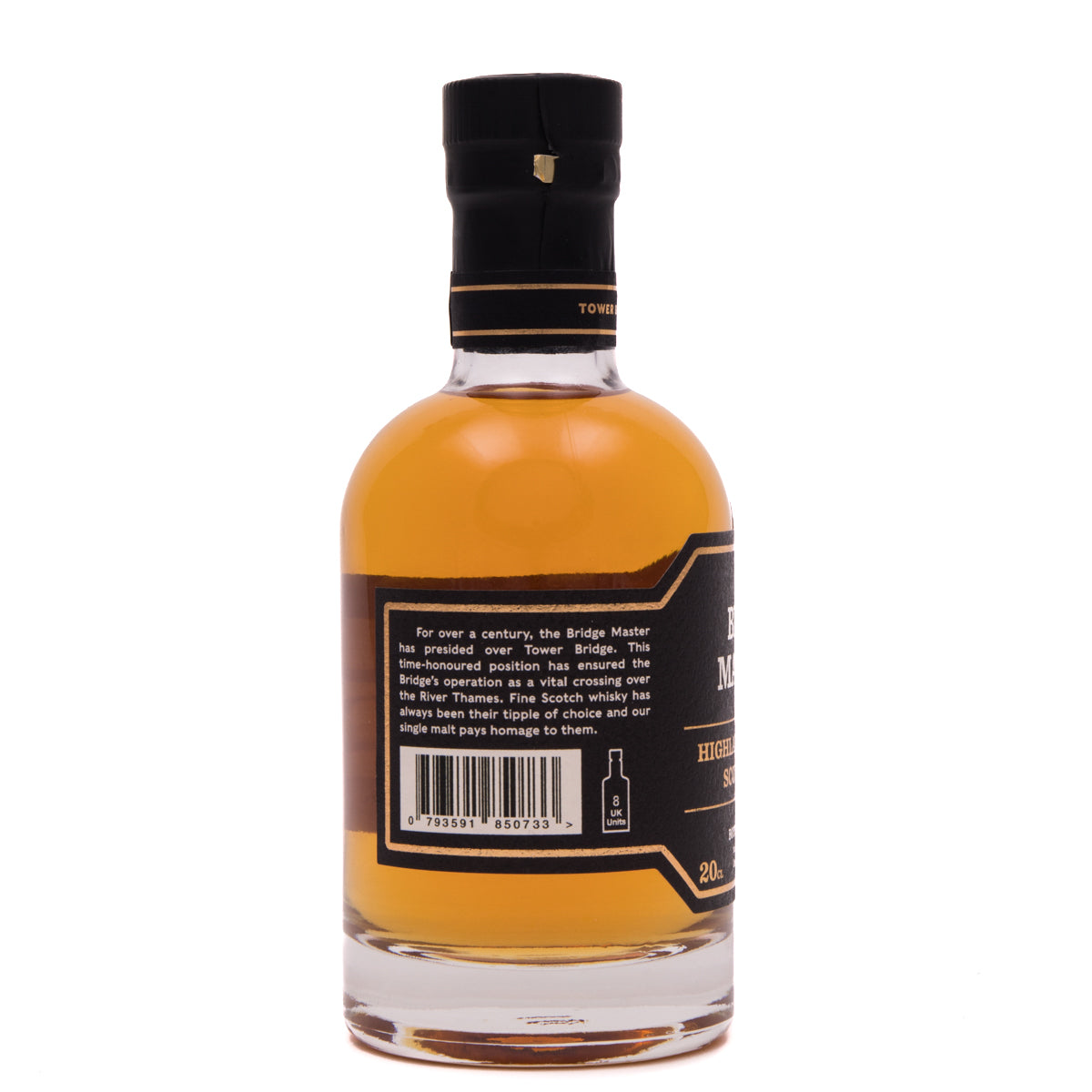 Bridge Master's Highland Single Malt Scotch Whisky 20cl - 4