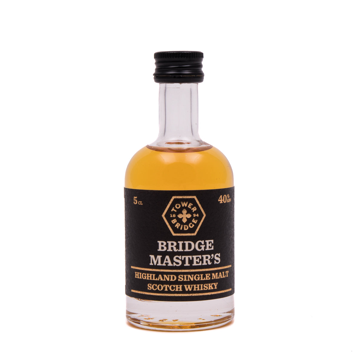 Bridge Master's Highland Single Malt Scotch Whisky 5cl -1