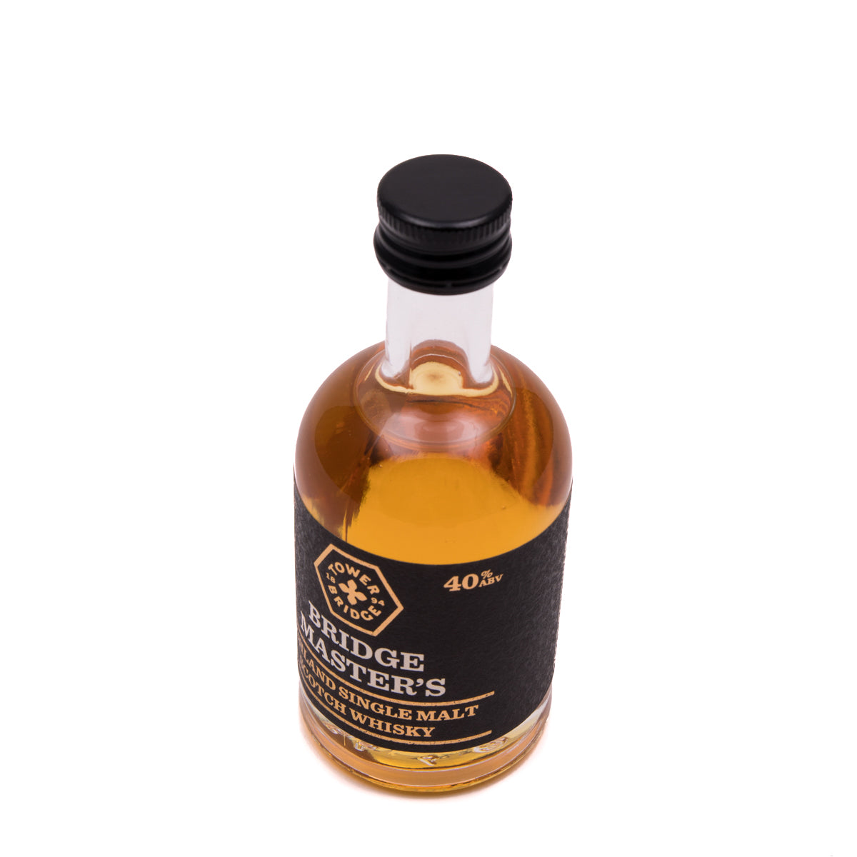 Bridge Master's Highland Single Malt Scotch Whisky 5cl - 3