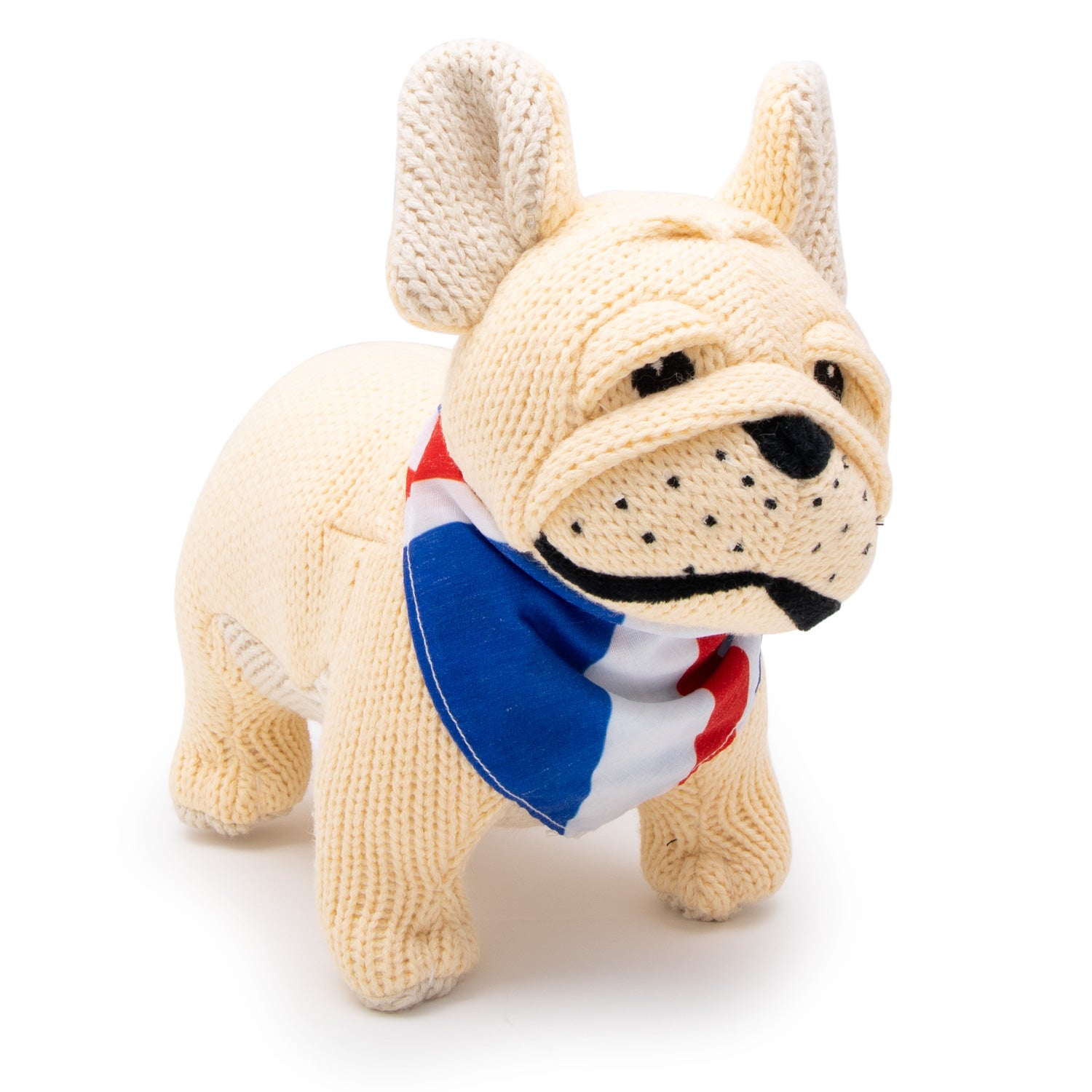 British Bulldog Knitted Soft Toy 1