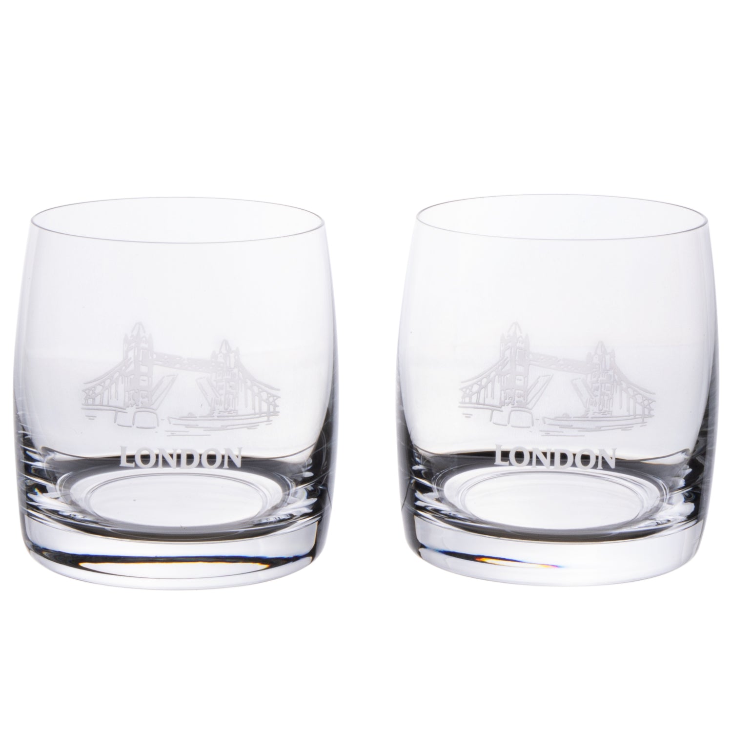 Tower Bridge Whisky Glasses Boxed Set