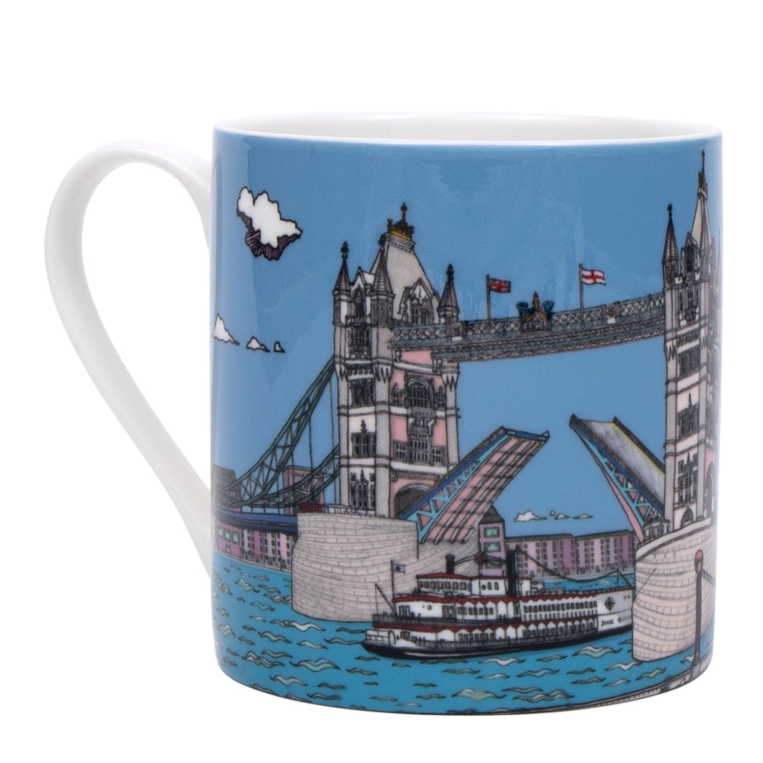 Tower Bridge Illustration Mug 1