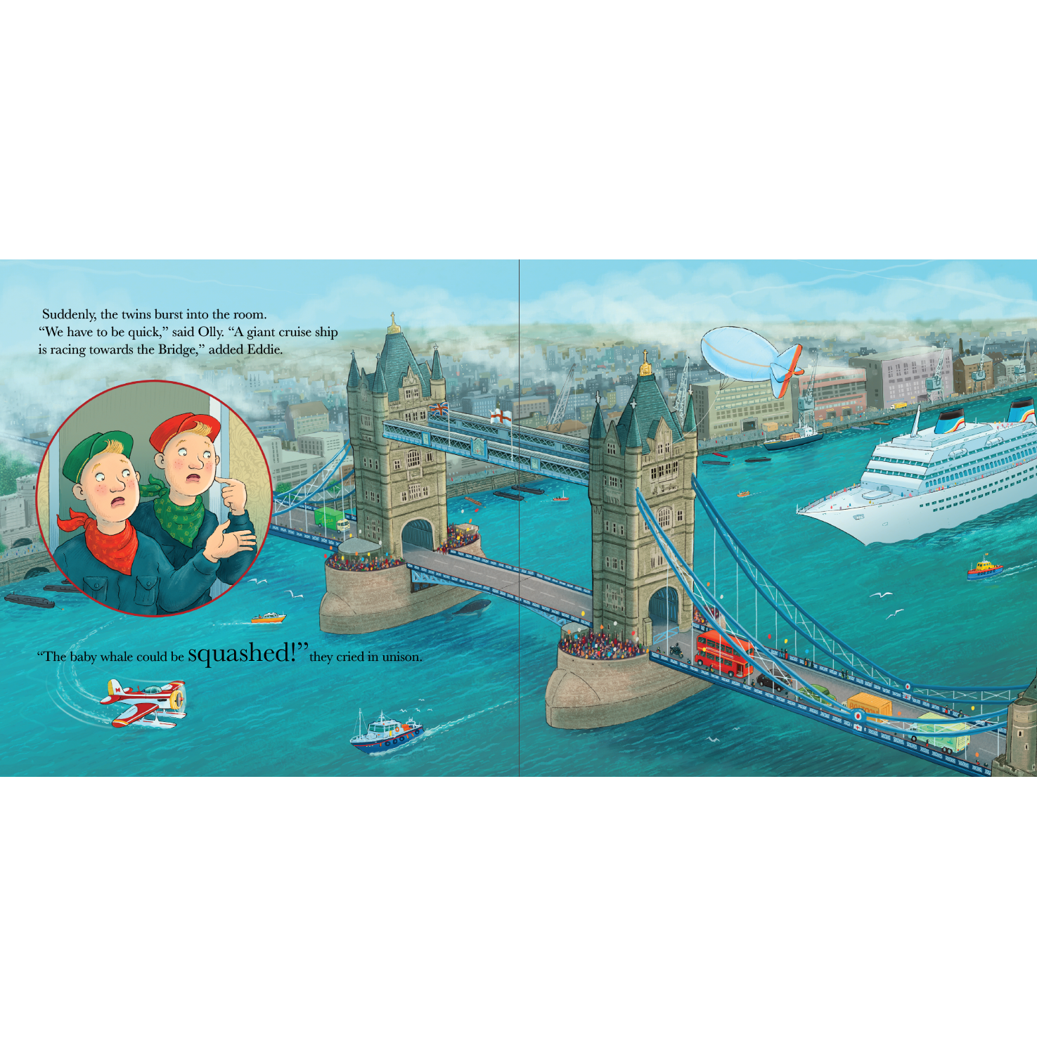 The Tower Bridge Cat and The Baby Whale Book