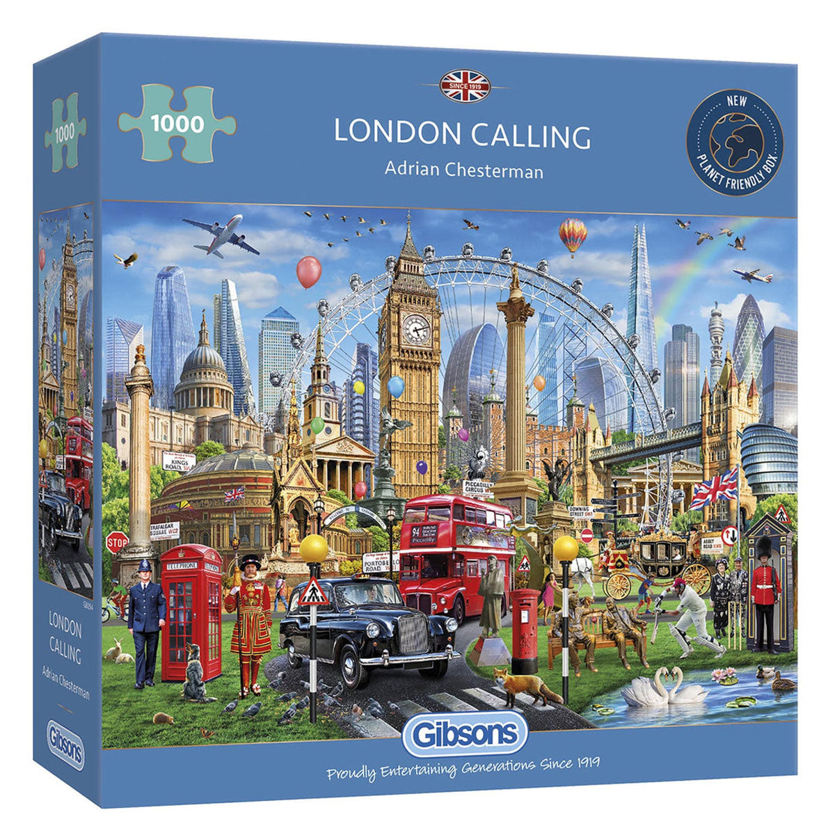 Gibsons London Calling 1000 Piece Jigsaw Puzzle 1