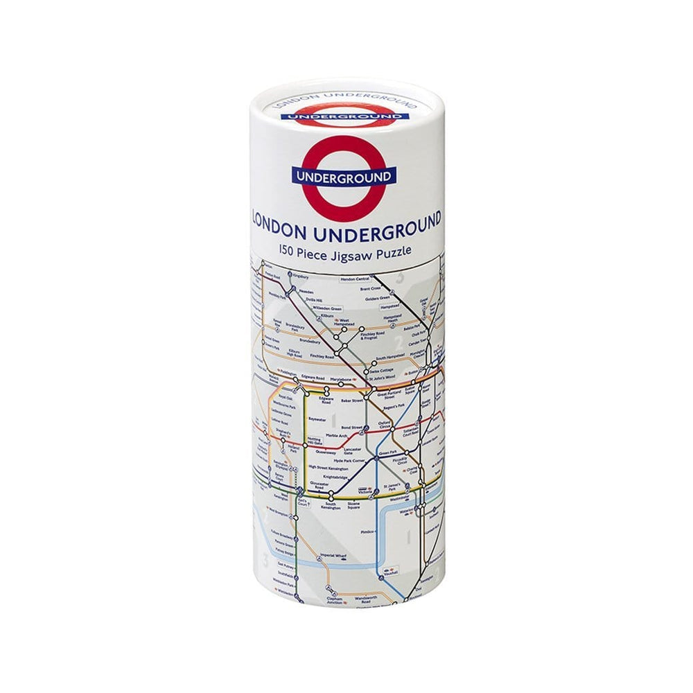 Gibsons TFL London Underground Map 150 Piece Puzzle In Tube 1