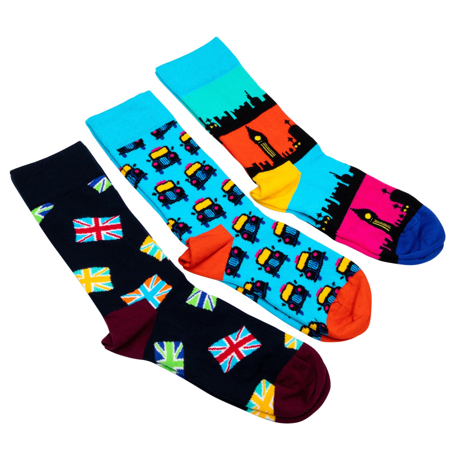 Happy Socks London Taxi Gift Box - NEW 2