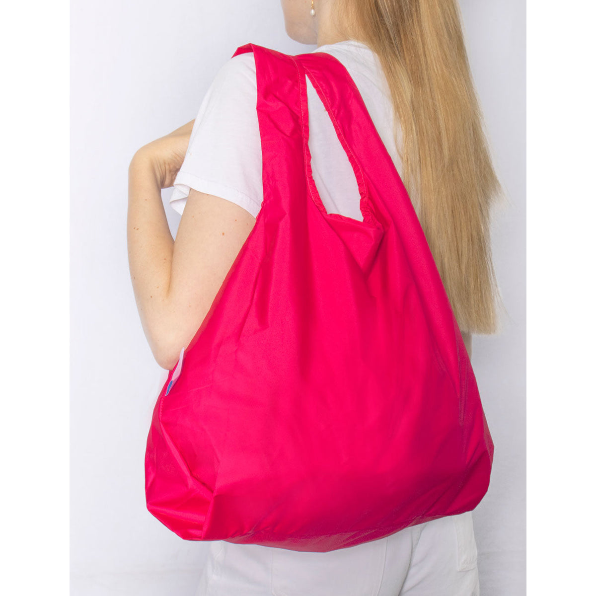 Kind Bag Reusable Foldaway Tote - Berry Pink 4