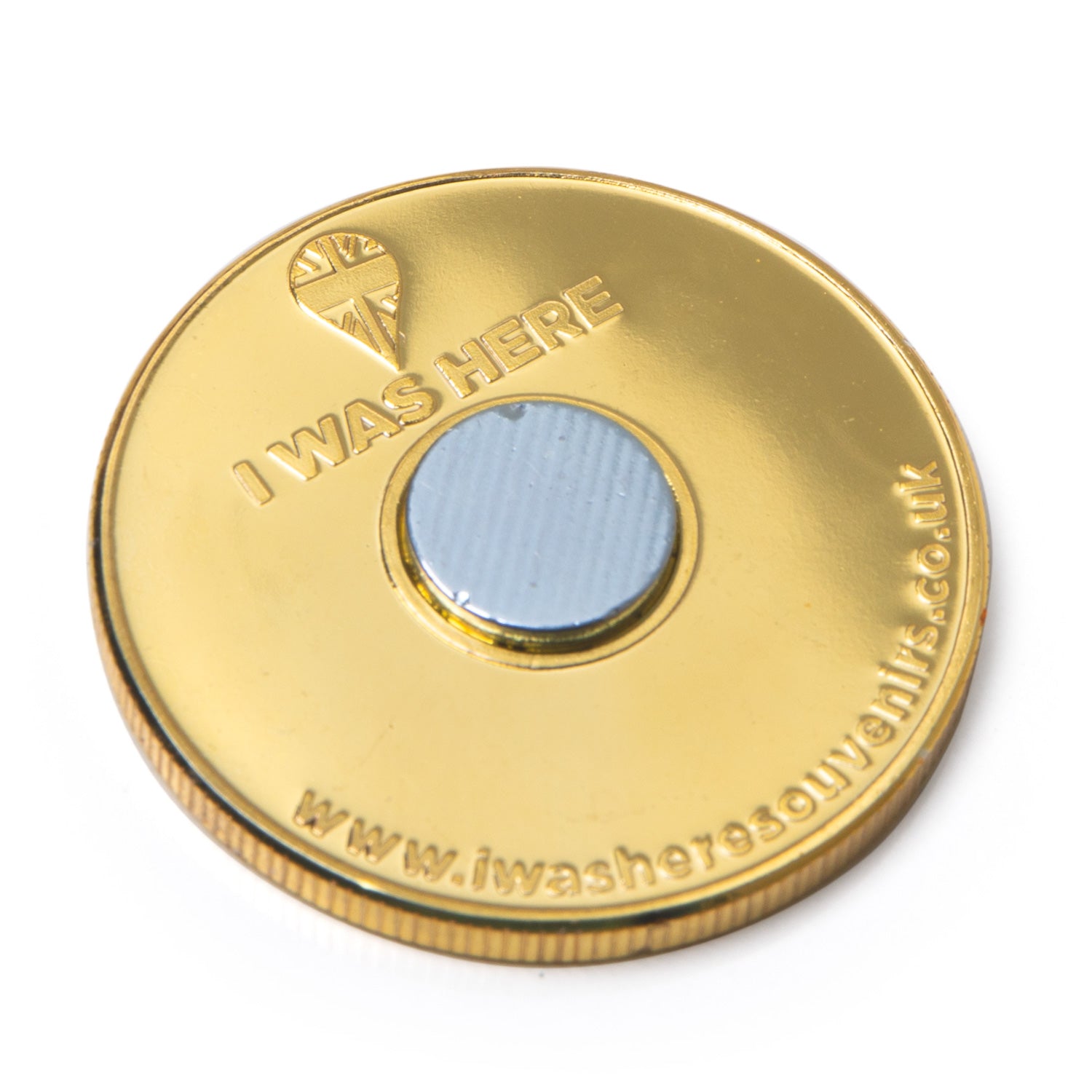 King Charles III Coronation 2023 Medal Coin Souvenir Magnet - Gold 3