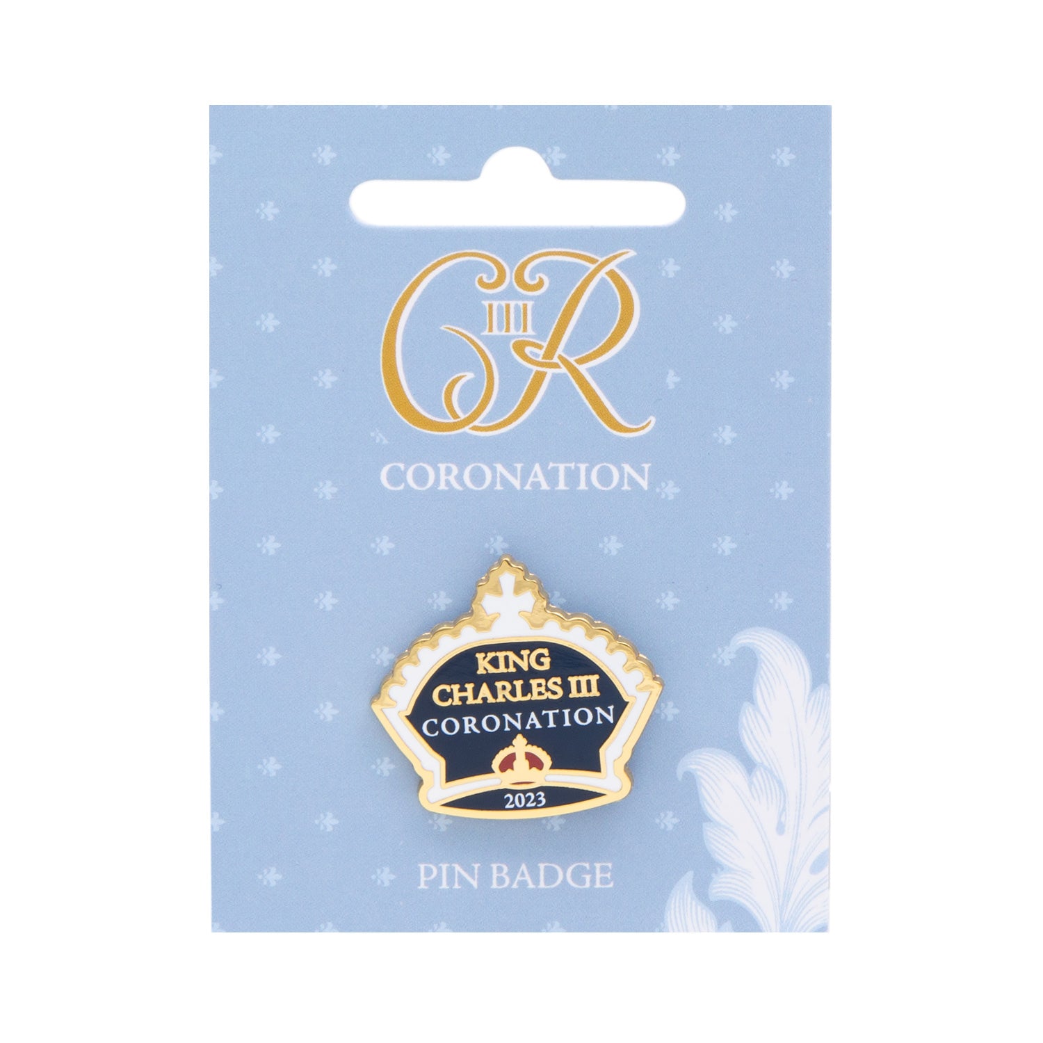 King Charles III Coronation Regalia Pin Badge