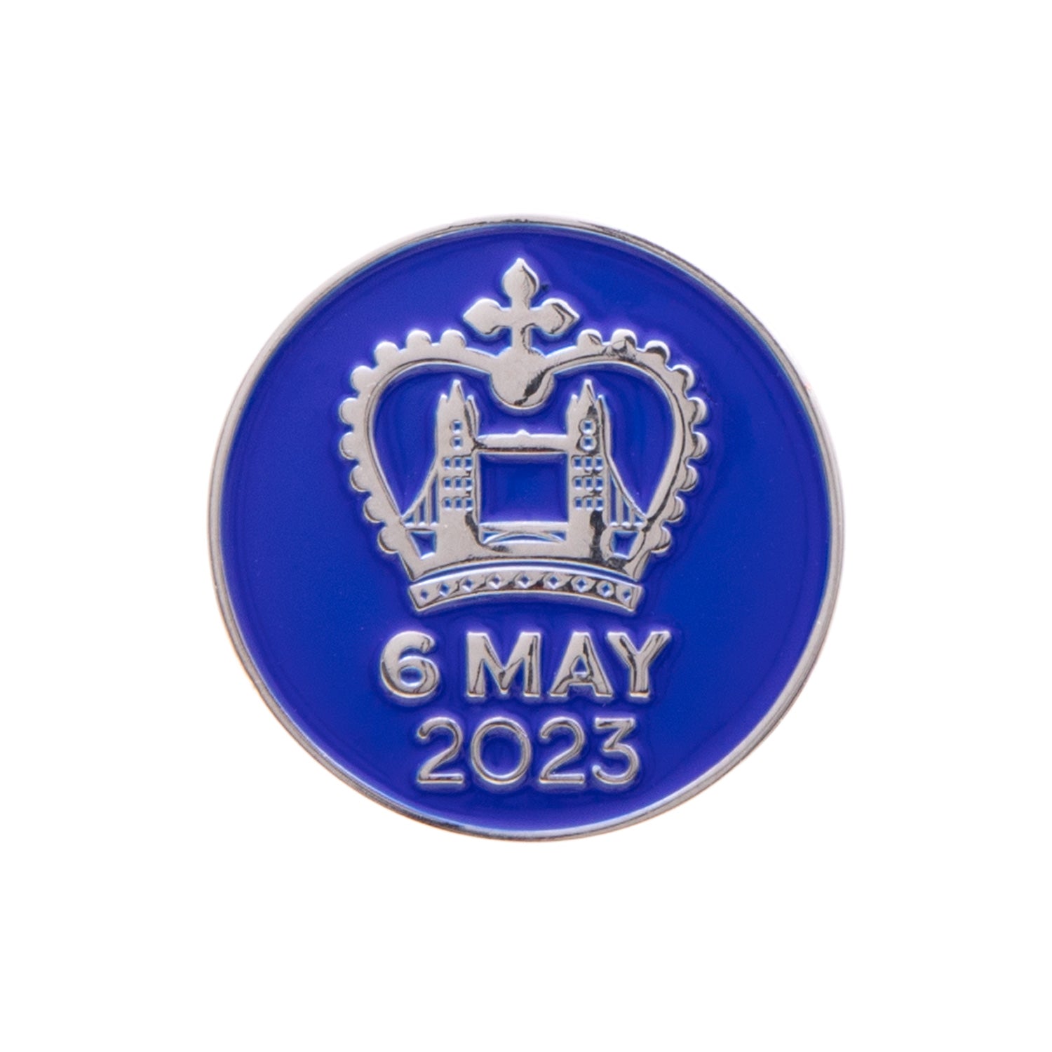 King Charles III Coronation Pin Badge - Tower Bridge Exclusive 1
