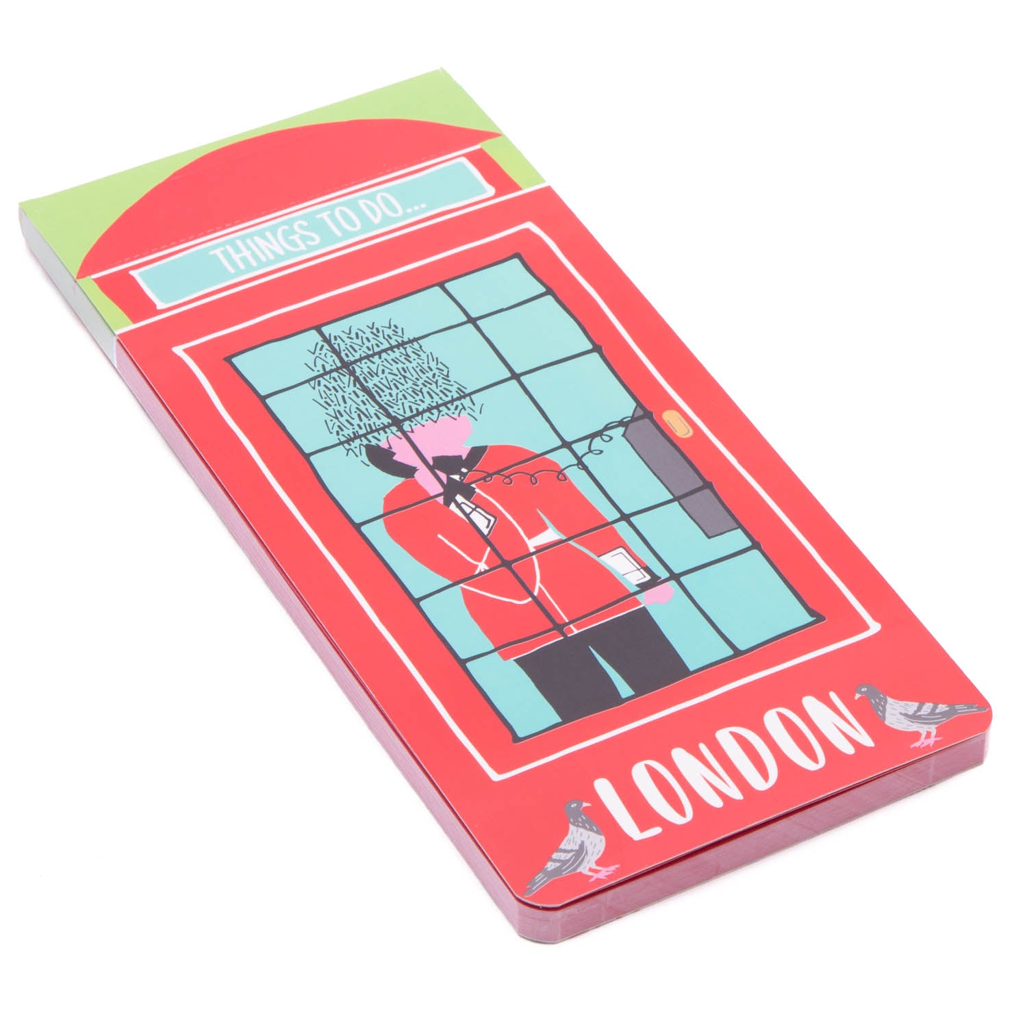 London Adventures Magnetic To Do List Notepad by Milly Green