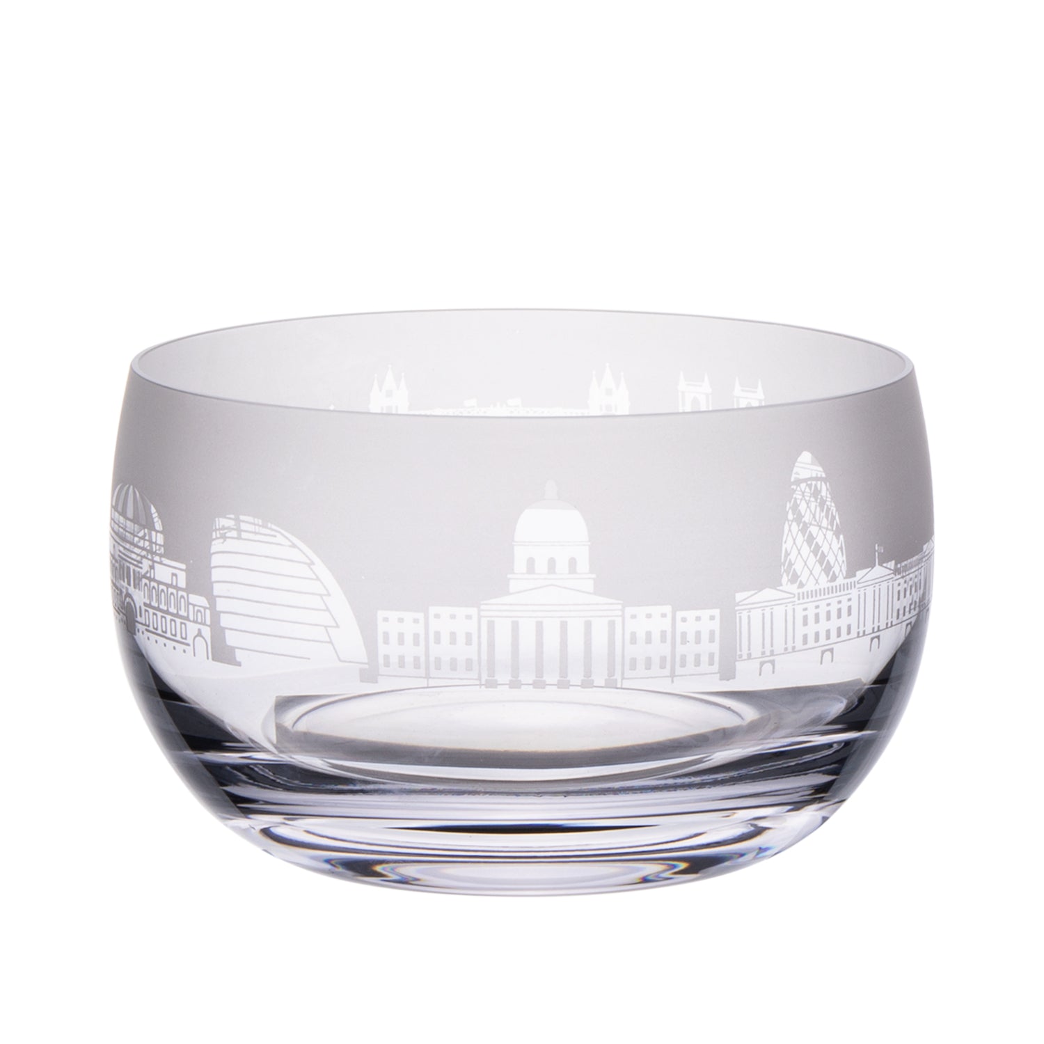 London Glass Bowl - White 2