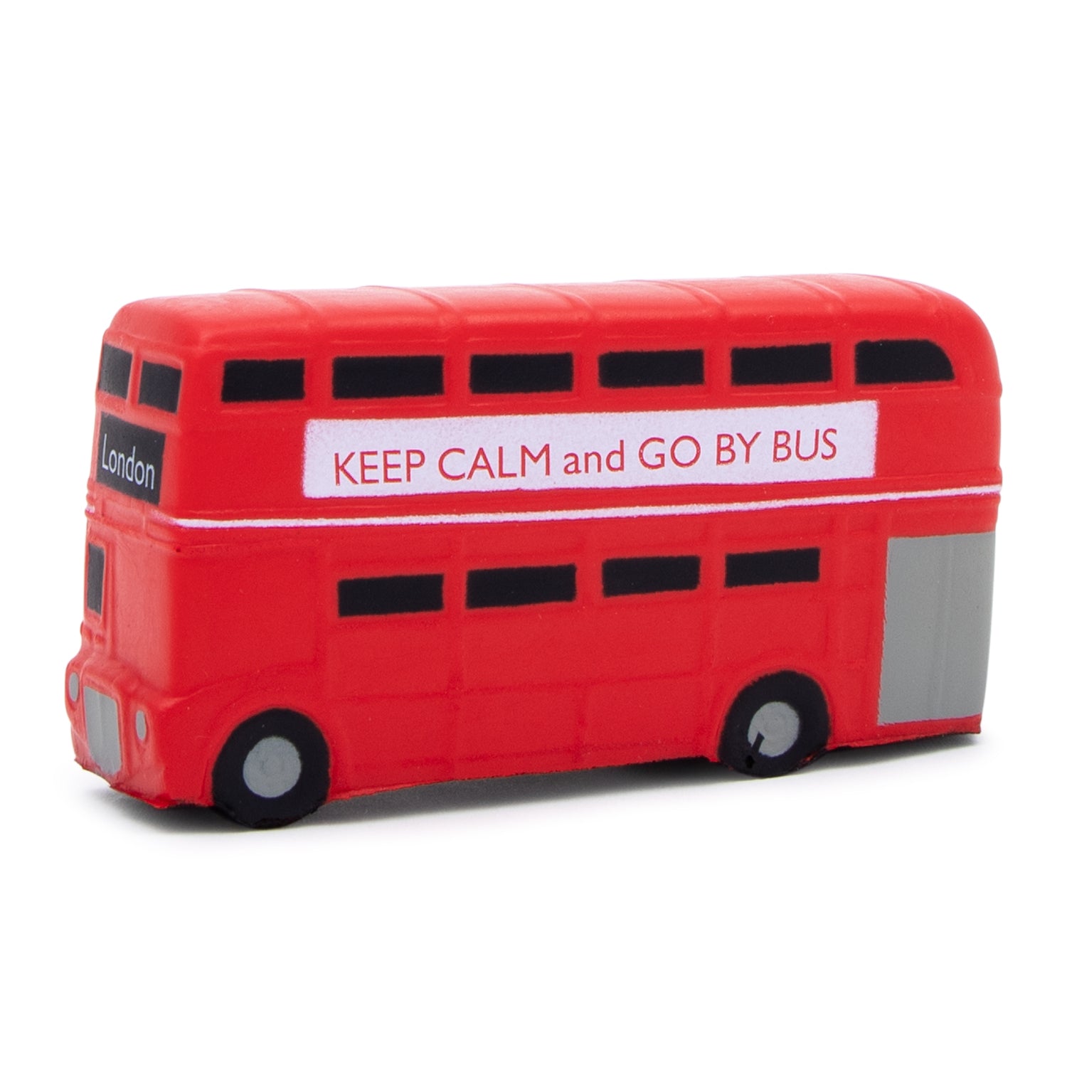London Red Stress-LESS Bus  - Stress Reliever Toy 2