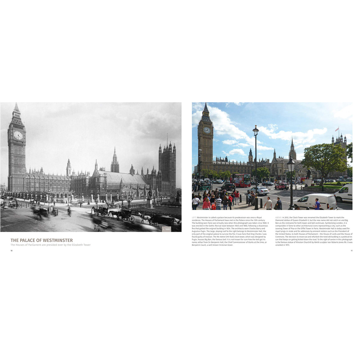 London Then And Now Book By Vaughan Grylls interior 2