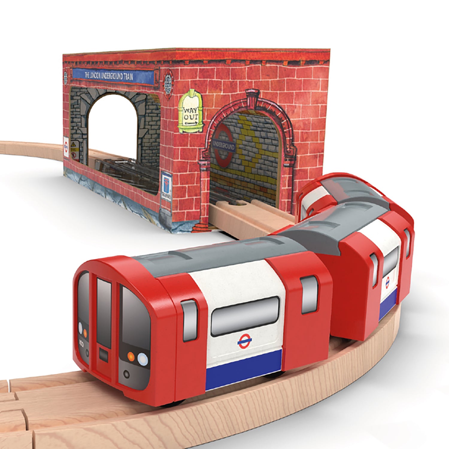 Trainyard London Underground Train