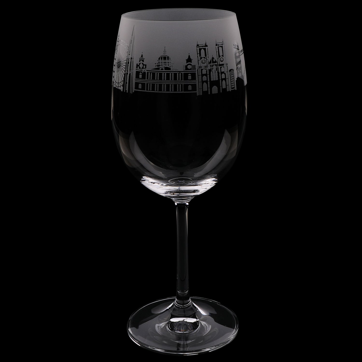 London Wine Glass - Black 2
