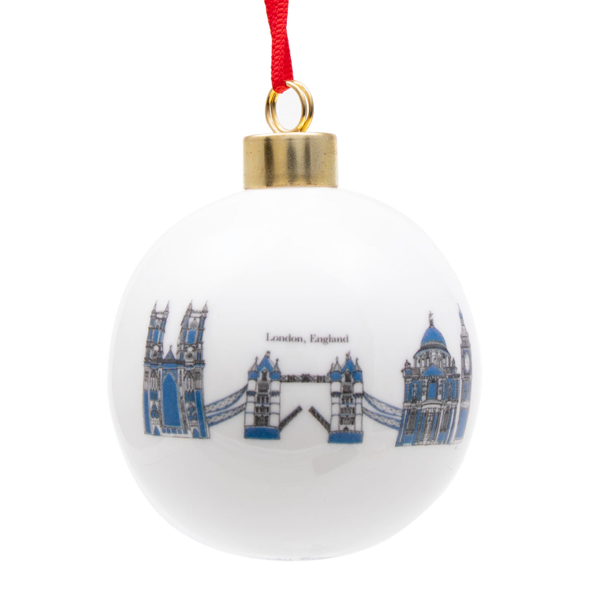 Mandy Billington London Bauble Christmas Decoration 1