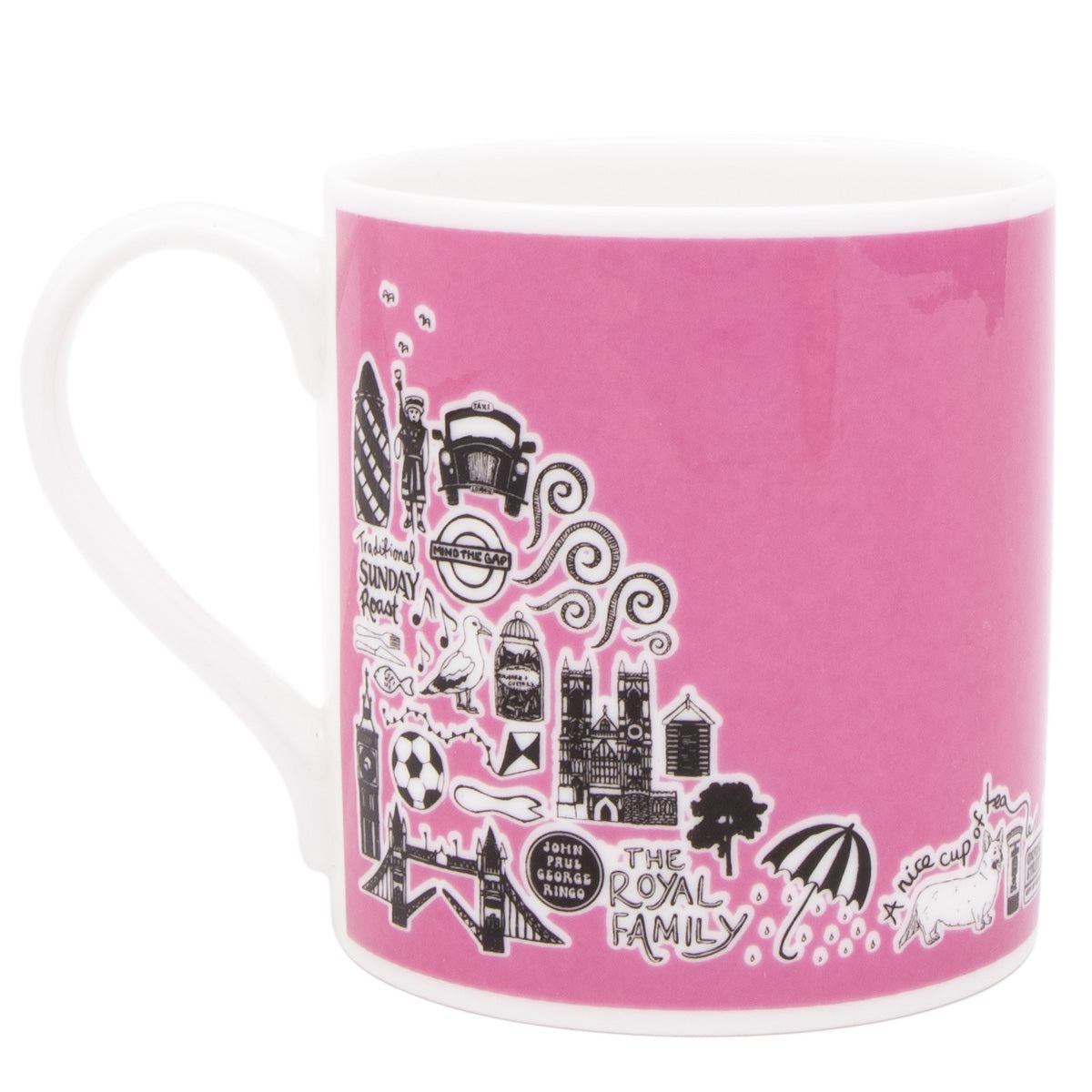 Martha Mitchell British Mug - Pink 2