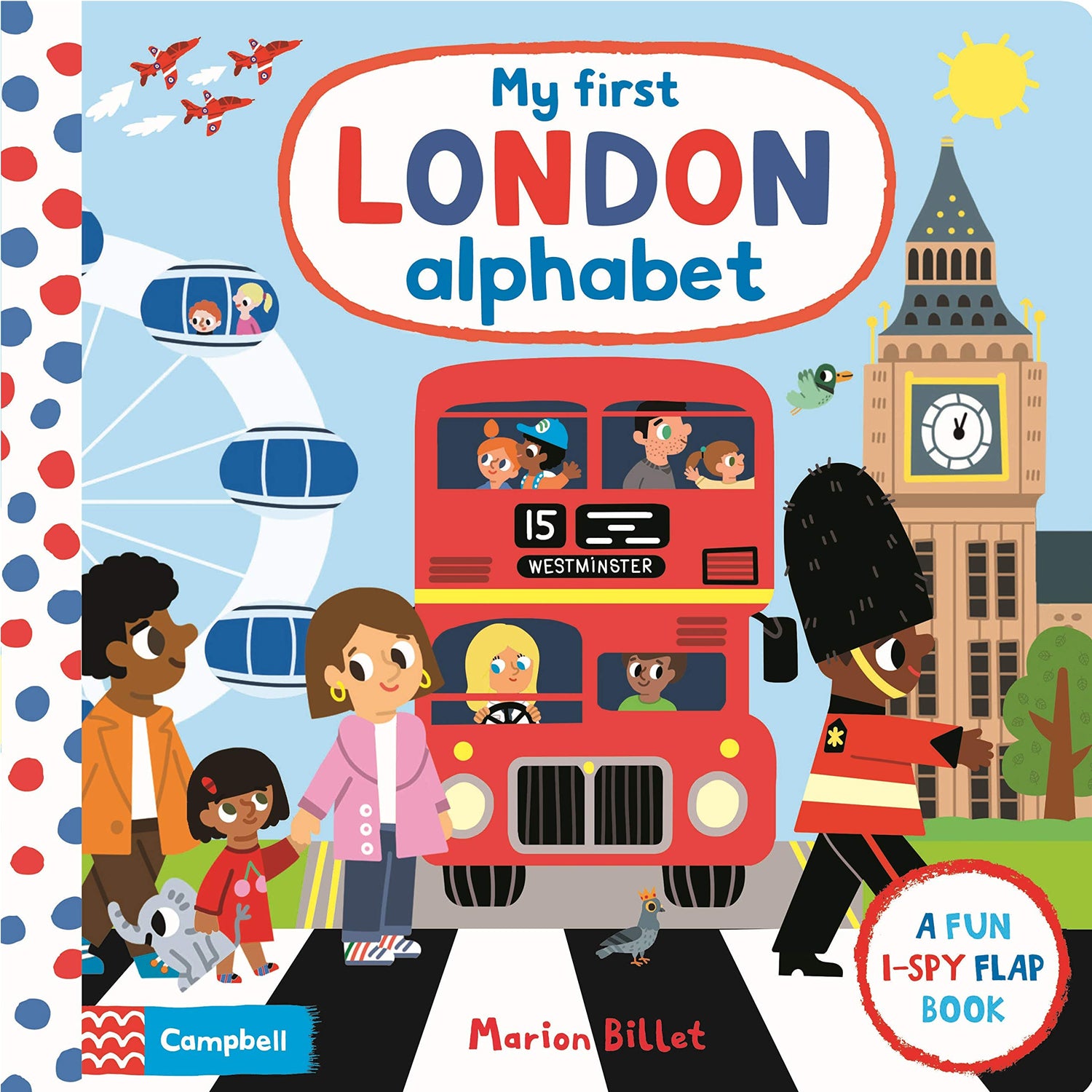 My First London Alphabet by Marion Billet - I-Spy Flap Book