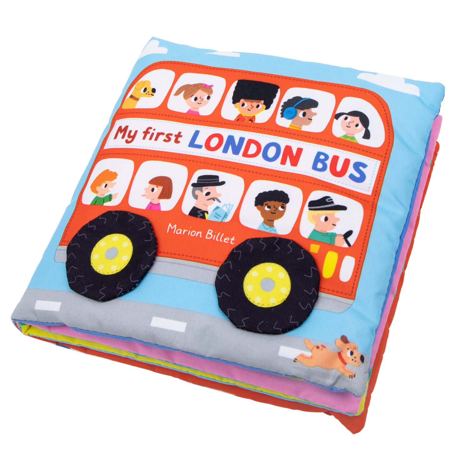 My First London Bus Cloth Book by Marion Billet 1