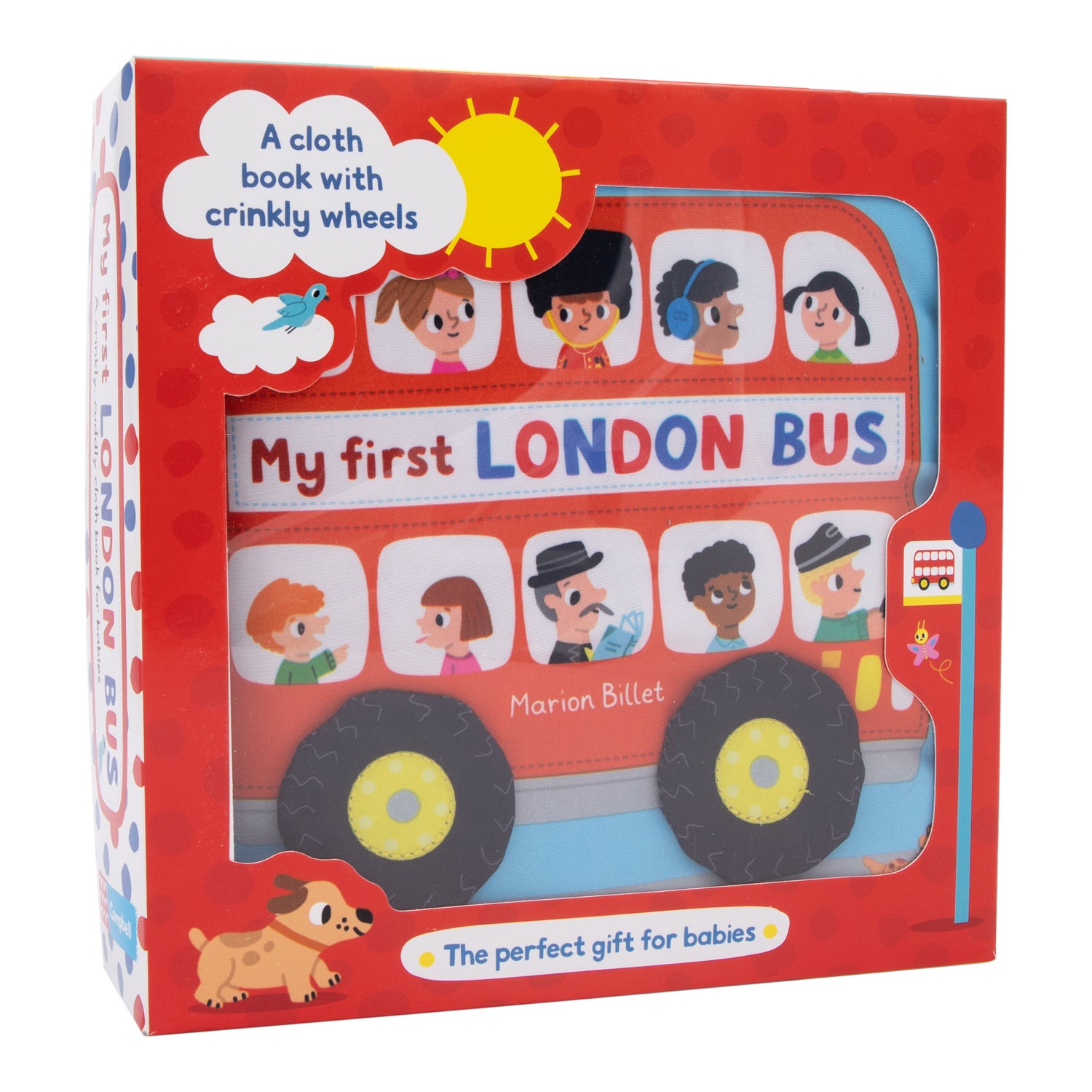 My First London Bus Cloth Book by Marion Billet 3