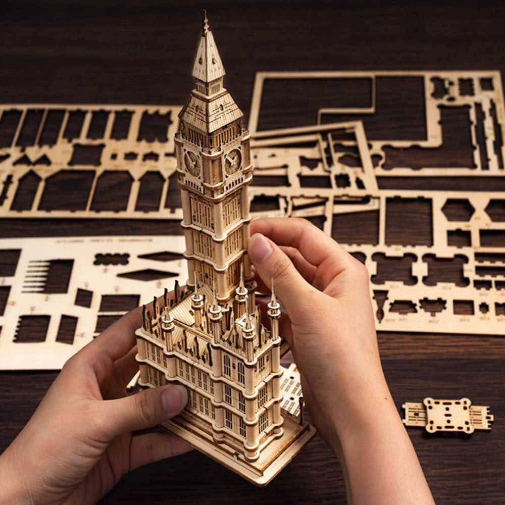 Big Ben 3D Wooden Puzzle by Rolife 1