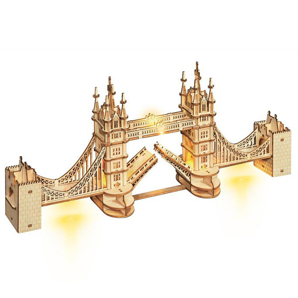 Tower Bridge 3D Wooden Puzzle by Rolife 5