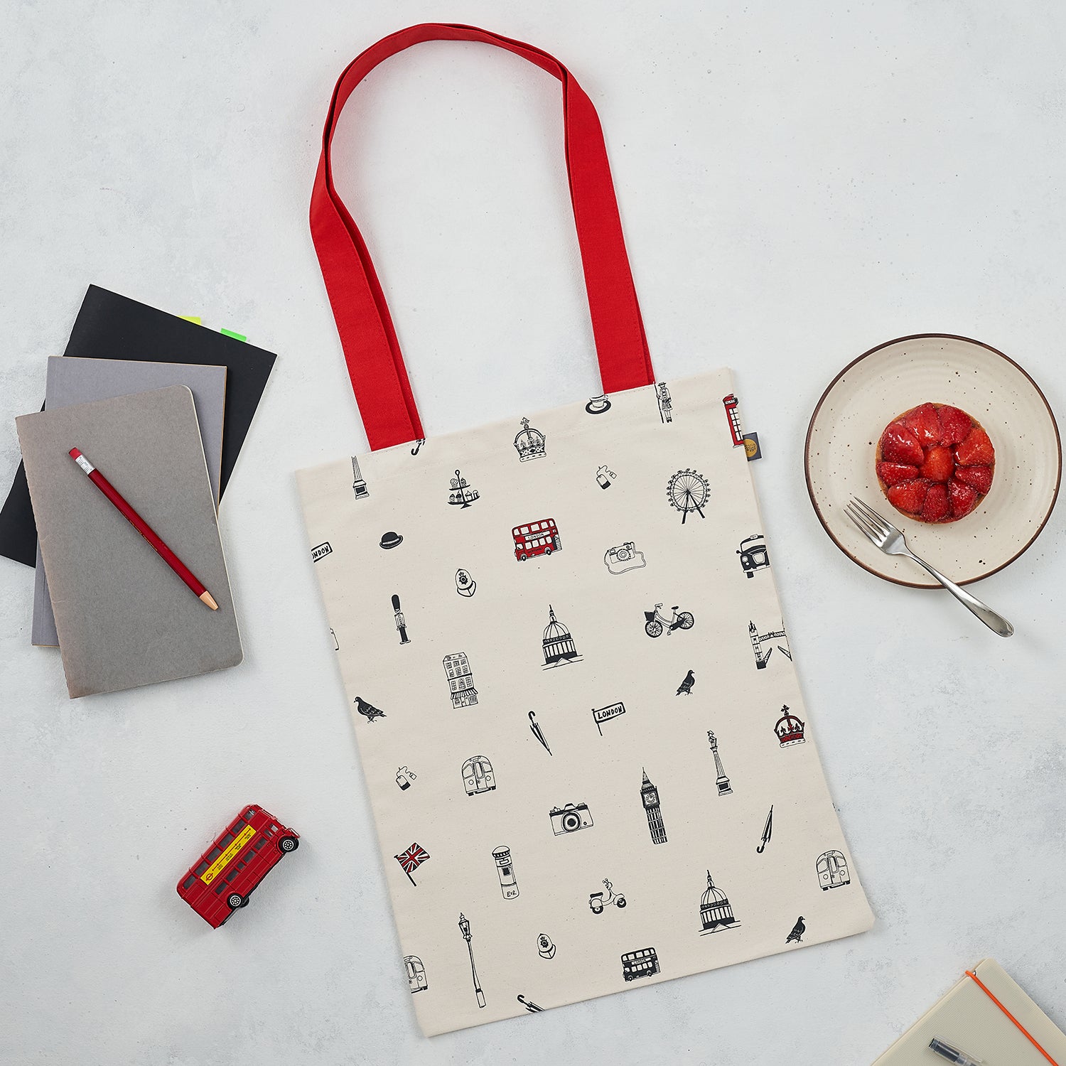 Simply London Canvas Tote Bag 2