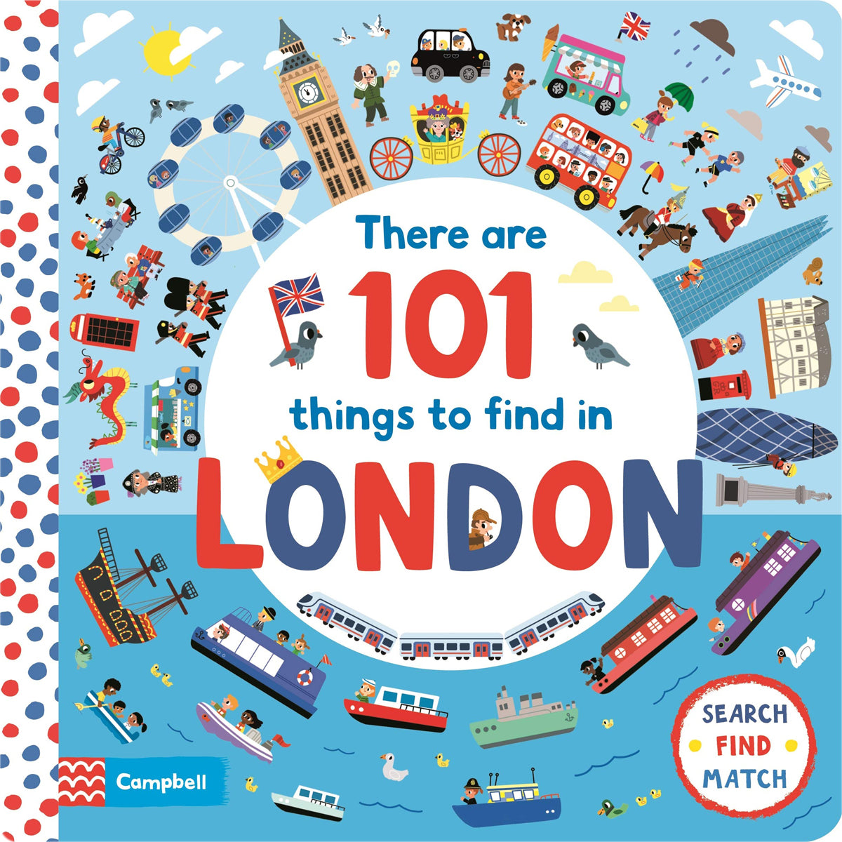 There Are 101 Things To Find In London Board Book by Marion Billet