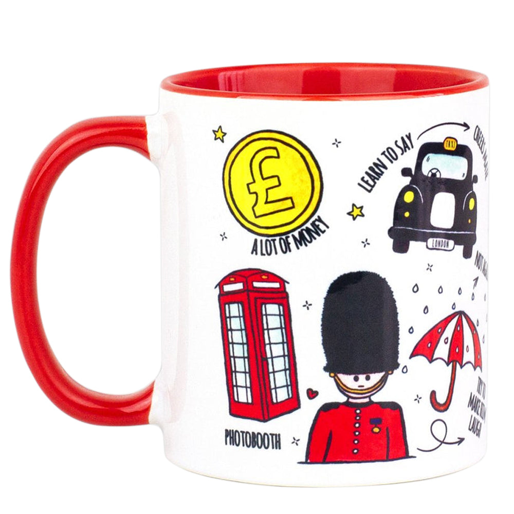 To Home From London Mug - British Icons 1