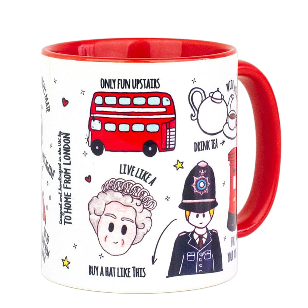 To Home From London Mug - British Icons 2