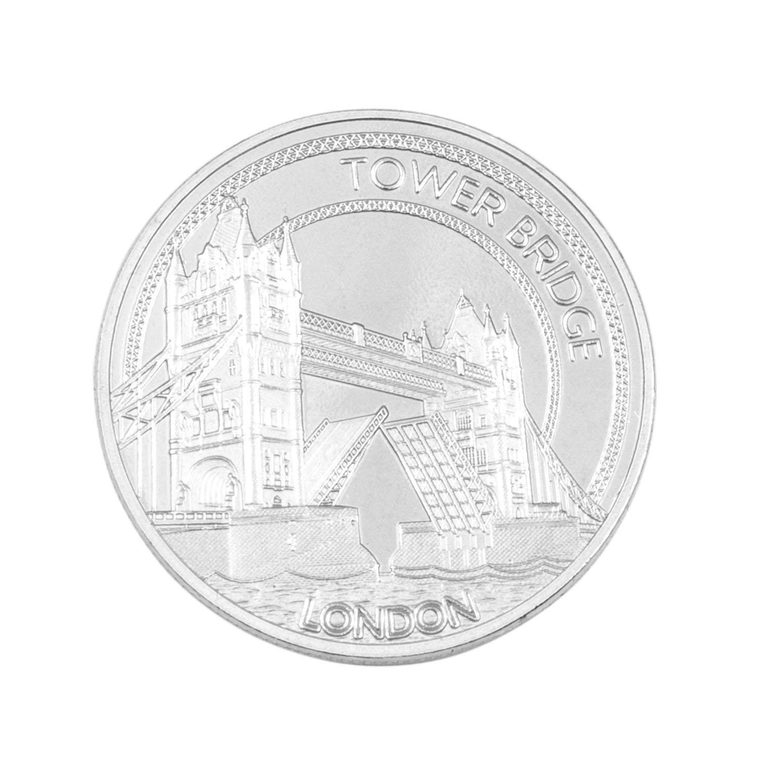 Tower Bridge Silver Medal Coin 1