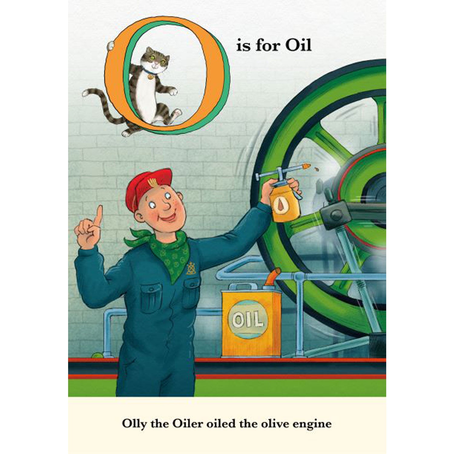 The Tower Bridge Cat ABC - Alphabet Book - O