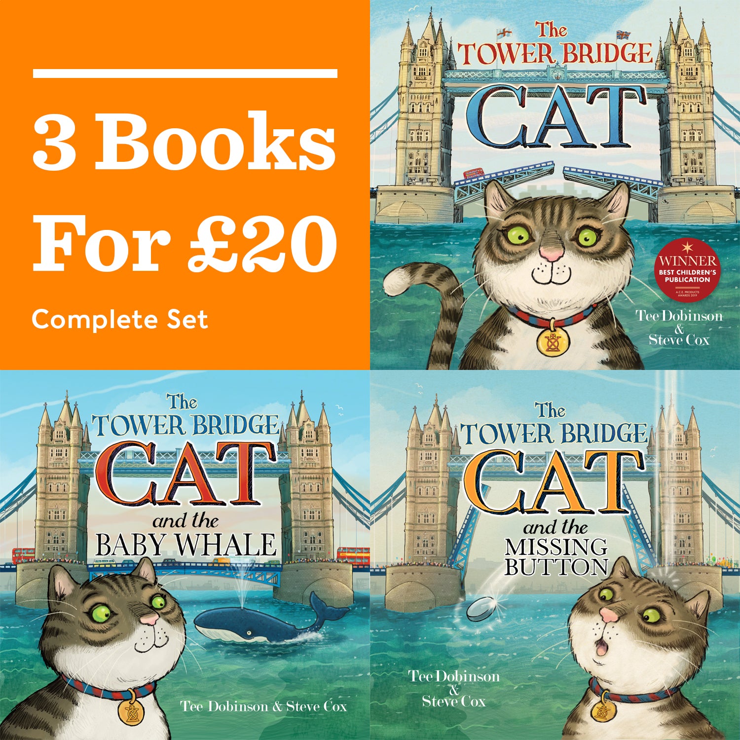 Tower Bridge Cat Complete Book Set