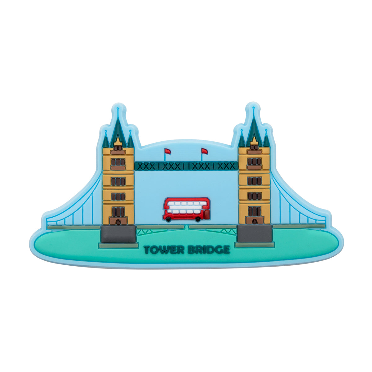 Tower Bridge Rubber Magnet 1