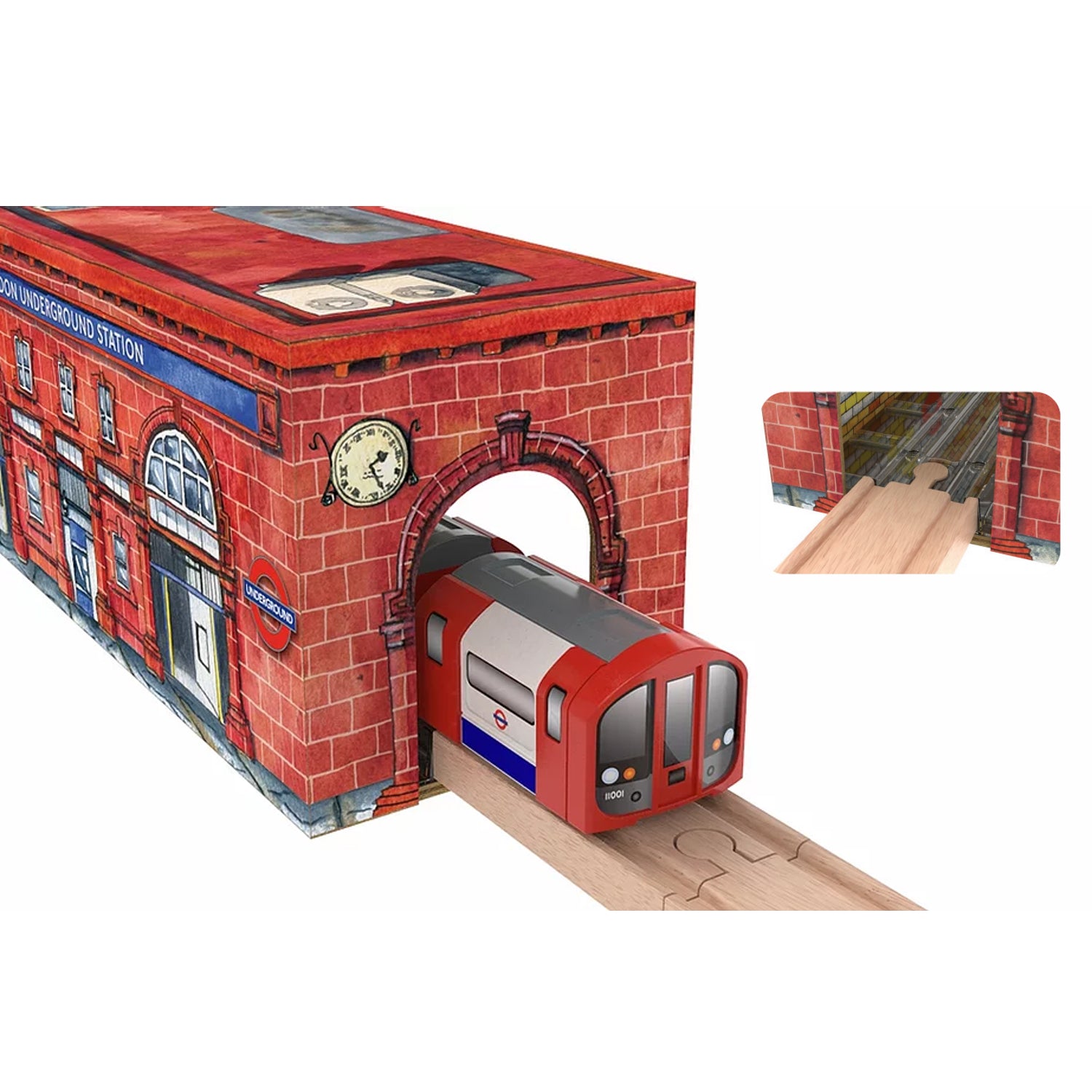 London Underground Train 3D Puzzle Toy 4