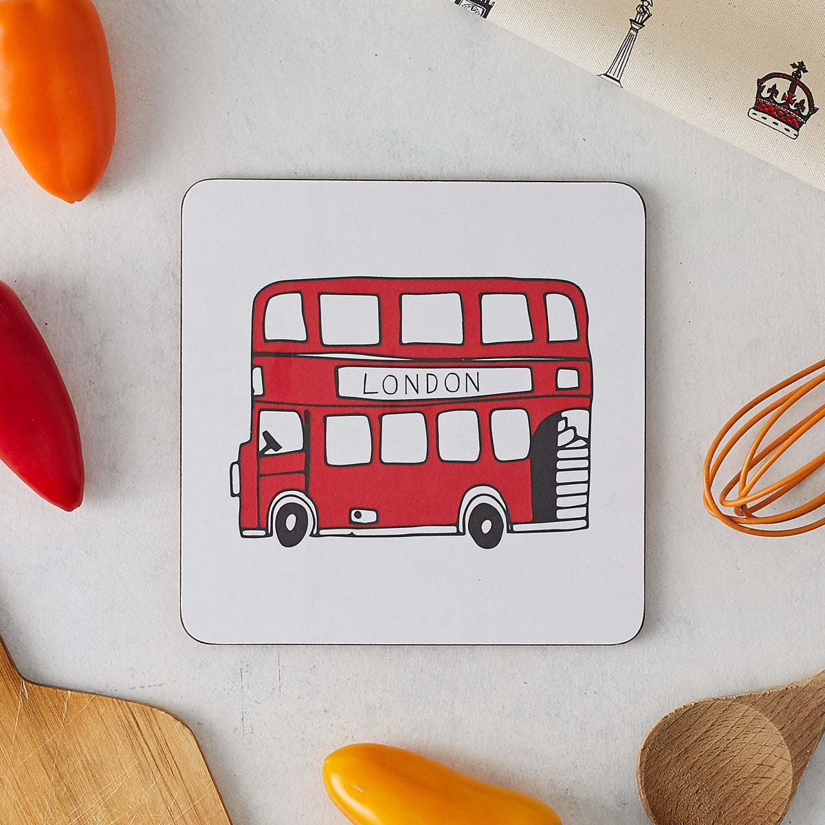 Simply London Bus Pot Stand by Victoria Eggs lifestyle